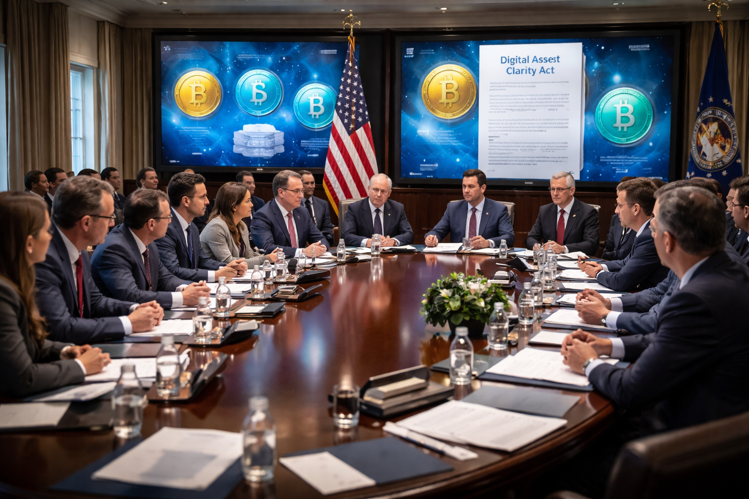 White House Meeting and the CLARITY Act | FOMO Daily